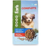 Ark Future Earls Complete Adult Dry Dog Food with Vegetables | Balanced Nutrition for All Dog Breeds (3kg, With Beef & Vegetables)
