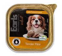 Ark Future Earls Premium Dog Food Pate 150g Variety Pack - Complete & Balanced Wet Dog Food for Healthy Skin & Coat - Tender Texture - Recyclable Trays - Adult Dog Meal (4x, Turkey & Lamb)