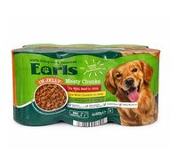 Ark Future Earls Premium Wet Dog Food Variety Pack - 6 x 400g Cans - Beef, Chicken & Lamb in Jelly - Complete & Balanced Adult Dog Nutrition
