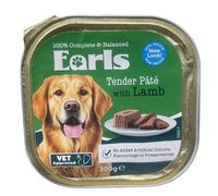 Ark Future Earls Tender Pate Wet Dog Food Pack of 4x 300g - 100% Complete & Balanced Meal - Vet Approved - No Added Artificial Colours, Flavourings or Preservatives (4x, Lamb)