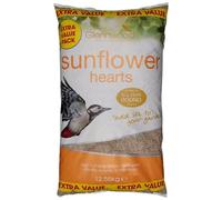 Ark Future Glennwood Premium Wild Bird Sunflower Hearts - 12.5kg | High-Energy, No-Mess Bird Feed for Year-Round Garden Birds