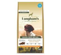 Ark Future Grain Free Adult Dog Food 2kg - Complete & Balanced Natural Dry Dog Food with Added Vitamins & Minerals - Hypoallergenic, Vet Approved, No Artificial Additives (1x, Turkey)