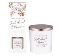 ark future Hotel Cōllection | Scented Reed Diffuser & Scented Candle - Sweet Almond & Macaroon - No. 22 | 100mL+300g