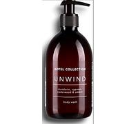 Ark future Hotel Collection UNWIND Body Wash (500mL) - Mandarin, Cypress, Cedarwood & Amber - Premium Aromatic Cleanser