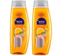 ark future Lacura Revive Shower Gel - Mandarin & Lemongrass, 500mL (Twin Pack)