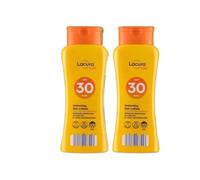ark future Lacura SPF 30 Moisturising Sun Lotion 200ml | Water-Resistant Sunscreen for Face & Body | UVA & UVB Protection (Pack of 2)