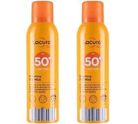 Ark Future Lacura Sun Guard Refreshing Dry Mist SPF 50+ - Broad-Spectrum UVA/UVB Protection | Water-Resistant 80 Min | Dermatologically Tested | Pack of 2 x 200mL Each