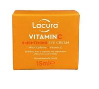Ark Future Lacura Vitamin C Brightening Eye Cream 15ml Anti-Puffiness & Dark Circles Hydrating Eye Gel for Smooth & Radiant Skin Vegan & Dermatologist Tested