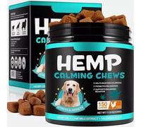 Ark Future Large Hemp Calming Dog Chews 150 - Chicken Flavor Stress & Anxiety Support, Natural Relaxation Treats for Dogs, Soft Chews for Hyperactivity & Nervous Behavior (Pack of 1)