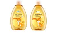 ark future Lupilu Baby Shampoo | Hypoallergenic & Gentle Formula | Dermatologically Tested | No Tears | 500mL × 2 (Twin Pack)