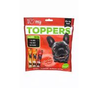 Ark Future MEENUT Dog Gravy Toppers - 25 x 12g Variety Pack | Chicken, Beef & Peanut Butter | Low-Calorie, Real Meat Treats for All Dogs
