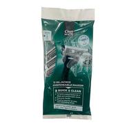 Ark Future Men’s 3-Blade Disposable Razors - 4 Pack | Ceramic-Coated Blades, Pivot Head, Aloe Vera Strip, Rubberised Handle for Smooth Shave