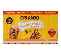 Ark Future Orlando Chew Sticks With poultry Rich in Protein Easy To Portion for Medium & Large Dogs 176g - Pack of 1 (16 Treats) 75% Meat Mega pack