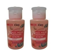 Ark Future Pack of 2 x 200ml Nail Polish Remover - Acetone Free Vegan Tropical Fragrance - Gentle for Sensitive Nails - Quick & Easy Polish Removal