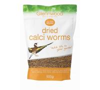 Ark Future Premium Dried Calci Worms for Wild Birds - High Protein & Natural Calcium - 500g - All-Year-Round Bird Food for Garden, Feeding, Nesting & Fledgling Support