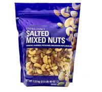 Ark Future Premium Mixed Nuts 1.13kg Roasted & Salted Cashews, Almonds, Pecans, Brazil Nuts & Macadamia | Kosher Certified | Healthy Snack for Home & Office (Pack of 1)