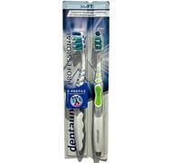 Ark Future Professional Toothbrush Soft - X Profile Bristles for Deep Clean Flexible Head, Tongue Scraper & Indicator Bristles - Dentist Recommended - Adult Oral Care