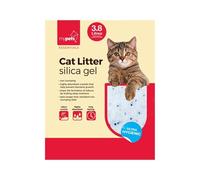 Ark Future Silica Crystal Cat Litter 3.8L Non-Clumping Highly Absorbent Cat Litter Crystals - Odour Control, Dust-Reduced Lightweight Quartz Silica Gel Litter for Cats & Kittens Litter Tray Hygiene