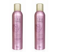 Ark Future Spa Moments Creamy Shower Foam - Luxury Floral Body Wash Mousse - Soft Foaming Cleanser for Smooth & Fresh Skin - Pack of 2 x 200mlEach (Rose Blossom)