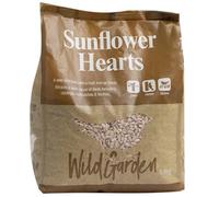 Ark future Sunflower Hearts for Wild Birds 1.5kg - Premium Dehulled High Energy Feed for Garden Birds - No Mess, Shell-Free, All-Year Bird Food - Ideal for Feeders, Tables & Ground Feeding