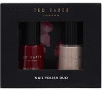 ark future Ted B Nail Varnish Duo, Elegant Shades | PINK, RED Shade | Vegan Friendly, Gift READY | CRAFTED With PRECISION and CARE