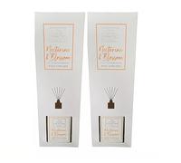 ark future The Luxury Collection London Reed Diffusers 100ml Twin Pack - Elegant Home Fragrance Set for Relaxation and Ambiance (Nectarine & Blossom)