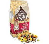 ark future Tiny Friends Farms Healthy Baked Bites for Small Pets - Natural & Nutritious Treats for Rabbits, Hamsters, and Guinea Pigs - Resealable Bag (Russel Rabit Tasty Mix (850g))