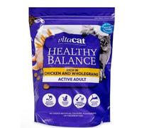 Ark Future Vitacat Healthy Balance Adult Cat Food Rich in Chicken & Wholegrains 800g - Complete & Balanced Nutrition - Supports Digestion, Urinary Health, Muscles, Bones & Teeth