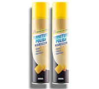 Ark future W5 Furniture & Multi-Surface Polish Spray - Beeswax Wood Polish & Spring Fresh Cleaner - Dusts, Cleans & Protects (Pack of 2) 300mL Each (Beeswax)