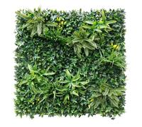 Ark Mat Greenwheat Artificial Plant Wall Panel 1x1m - Indoor & Outdoor in Green Ark Mat Green