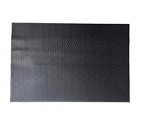 Ark Mat Horse Stable Floor Mats - Heavy Duty Rubber - 12mm Thick - 6ft x 4ft - Non Slip Bubbletop Grooved Underside Black