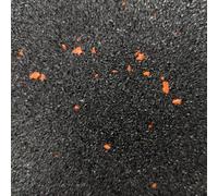 Ark Mat Interlocking Rubber Gym Mat 1m x 1m - Orange - 20mm in Black Ark Mat Black 20mm