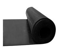 Ark Mat Smooth Rubber Flooring Matting - 1.5m x 3m x 3mm in Black Ark Mat Black