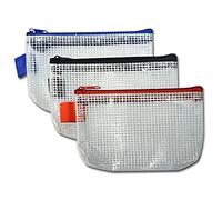 Ark Mini Clear Strong Bags, Credit Card Storage Bag 13 x 8cm (Pack of 3) (H-5X3IN)