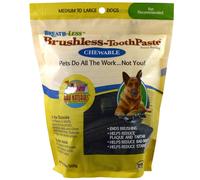 Ark Naturals, Breath-Less, Brushless Toothpaste, Chewable, Medium To Large Dogs, 18 oz (508 g)