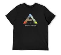 Ark Survival Evolved T Shirt Ark Survival Evolved T-Shirt Printed Funny Tee Shirt Mens Tshirt Black L