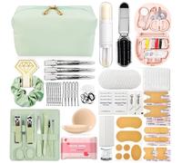 ARK Survivor Women's Wedding Emergency Kit 39 Essential Items for Brides Team Bride All in One Travel Kit Personal Care Women's Travel Set (Mint Frost Green)