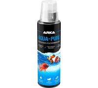 Aquarium water clarifier - ARKA Aqua-Pure 236 ml - clears cloudy water & removes particles - 100% biological with filter bacteria - plant safe - for freshwater & marine tanks - for healthy water