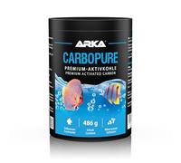 ARKA - Carbopure - long-term activated carbon,Removes pollutants, discoloration and odors in every saltwater and frehwater aquarium, 1000 ml / 486g, CARALGG