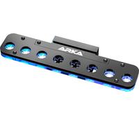 ARKA myREEF®-FRAG Rack | 8 holes | Coral holder for every marine aquarium | For glass thickness up to 12 mm | Hole diameter approx. 15 mm | Silicone fuses