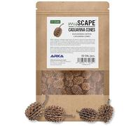ARKA mySCAPE-Casuarina Cones - Pack of 50 - Natural Water Conditioners Create Tropical Conditions in Freshwater Aquariums, Ideal for Shrimp.