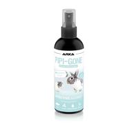 ARKA Small animal cage cleaner - PIPI-Weg Spray 100 ml - enzym remover for urine, faeces & pet odours - for rabbit hutches, guinea pig cages & bedding - natural, safe & deep cleaning