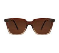 Arkai by Trendhim | Polarised Horn-Rimmed Sunglasses | Two-Toned Brown | UV400 Protection | Danish Design