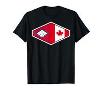 Arkansas and Canada United in Roots T-Shirt