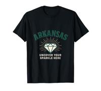 Arkansas Diamond Sunburst - Uncover Your Sparkle T-Shirt