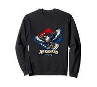 Arkansas Eagle Patriotic State Pride Sweatshirt