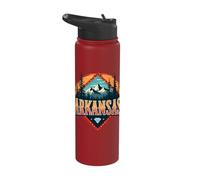 Arkansas Mountain Forest Diamond Stainless Steel Insulated Water Bottle