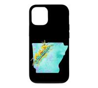 Arkansas Pride Watercolor Sunflower Floral Flower Design Case for iPhone 12/12 Pro