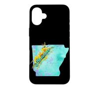 Arkansas Pride Watercolor Sunflower Floral Flower Design Case for iPhone 16 Plus