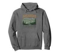 Arkansas Rolling Fog Slow Rivers Stories Pullover Hoodie